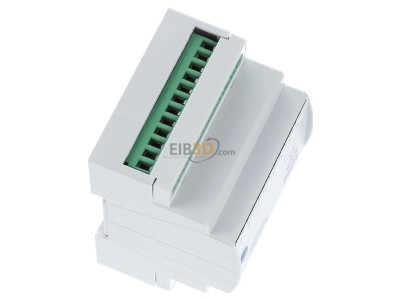 View top left MDT BE-08024.02 EIB/KNX Binary Input 8-fold, 4SU MDRC, Inputs 24VAC/DC, 
