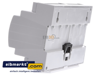 Ansicht rechts MDT BE-16024.01 EIB/KNX Binreingang 16-fach, 8TE REG, Eingnge 24VAC/DC - 