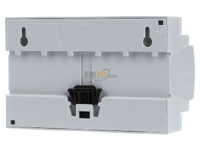 Ansicht hinten MDT JAL-0810.02 EIB/KNX Jalousieaktor 8-fach, 8TE, REG, 10A, 230VAC - 