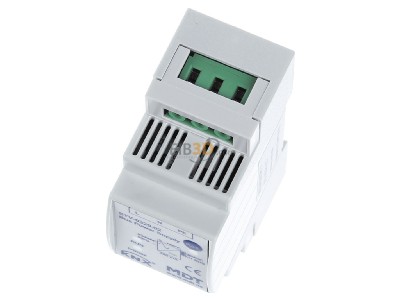 Ansicht oben vorne MDT STV-0320.02 EIB/KNX Busspannungsversorgung, 2TE, REG, 320/640mA - 