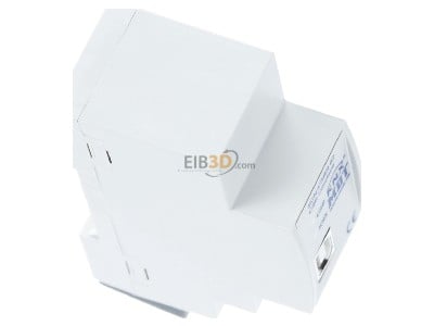 Ansicht oben links MDT SCN-USBR.02 EIB/KNX USB Interface , 2TE, REG mit Updatefunktion, 2TE, REG - 