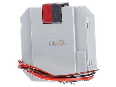 Back view MDT BE-02001.02 EIB/KNX Universal Interface 2-fold, flush mounted, Contact Inputs, 
