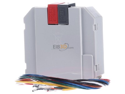 Back view MDT BE-04001.02 EIB/KNX Universal Interface 4-fold, flush mounted, Contact Inputs, 
