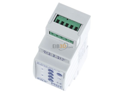 Ansicht oben vorne MDT JAL-0210.02 EIB/KNX Jalousieaktor 2-fach, 2TE, REG, 10A, 230VAC - 