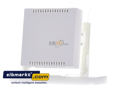 Front view MDT SCN-TS1UP.01 EIB/KNX Room Temperature Sensor 1-fold, FM, White matt finish - 
