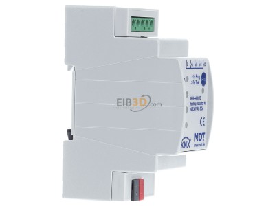 View on the left MDT AKH-0400.03 EIB/KNX Heating Actuator 4-fold, 2SU MDRC, 24-230VAC - 
