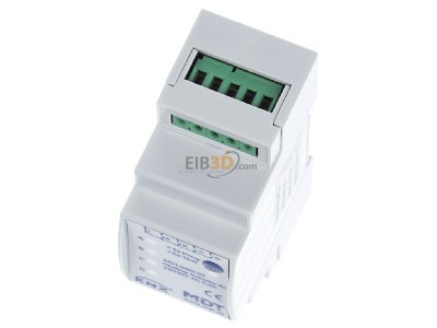 Ansicht oben vorne MDT AKH-0400.03 EIB/KNX Heizungsaktor 4-fach, 2TE, REG, 24-230VAC - 