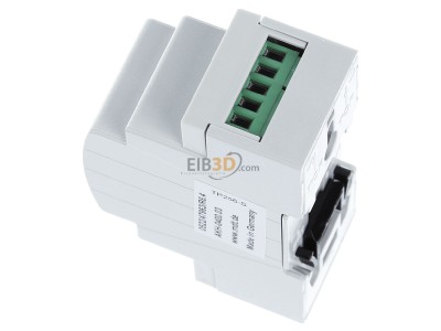 Ansicht oben rechts MDT AKH-0400.03 EIB/KNX Heizungsaktor 4-fach, 2TE, REG, 24-230VAC - 