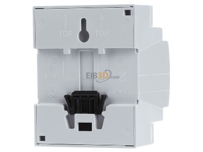 Ansicht hinten MDT AKS-0416.03 EIB/KNX Schaltaktor 4-fach, 4TE, REG, 16A, 230VAC, C-Last, Standard, 140F - 