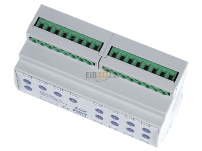 View up front MDT AKS-1216.03 EIB/KNX Switch Actuator 12-fold, 8SU MDRC, 16A, 230VAC, C-load, 140µF - 
