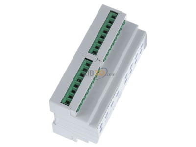 View top left MDT AKS-1216.03 EIB/KNX Switch Actuator 12-fold, 8SU MDRC, 16A, 230VAC, C-load, 140F - 
