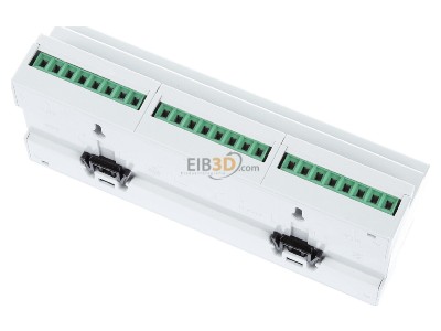 Top rear view MDT AKS-2016.03 EIB/KNX Switch Actuator 20-fold, 12SU MDRC, 16A, 230VAC, C-load, 140?F - 
