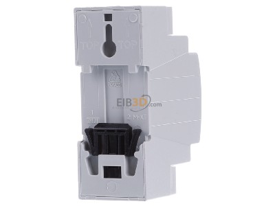 Ansicht hinten MDT BE-04000.02 EIB/KNX Binreingang 4-fach, 2TE REG, Eingnge potentialfrei, 