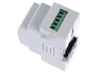 View top right MDT BE-04000.02 EIB/KNX Binary Input 4-fold, 2SU MDRC, Contact Inputs, 
