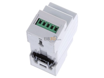 Top rear view MDT BE-04000.02 EIB/KNX Binary Input 4-fold, 2SU MDRC, Contact Inputs, 
