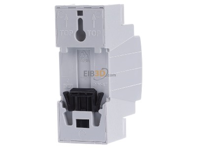 Back view MDT BE-04024.02 EIB/KNX Binary Input 4-fold, 2SU MDRC, Inputs 24VAC/DC, 
