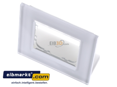 View up front MDT BE-GTR1W.01 EIB/KNX Glass cover frame for 55 mm range 1-fold, White - 
