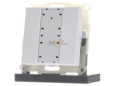 Frontansicht MDT RF-TA55A2.01 EIB/KNX RF Funk Taster 2-fach Plus mit Aktor , Reinwei matt - 