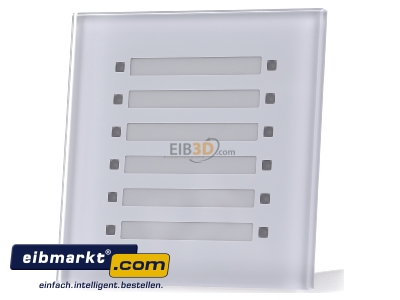 Front view MDT SCN-GLED1W.01 EIB/KNX MDT LED Indicator glas, white 
