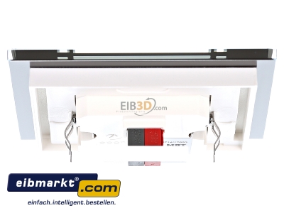 Top rear view MDT SCN-GLED1S.01 EIB/KNX MDT LED Indicator glas, black 
