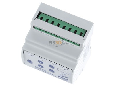 View up front MDT AKD-0410V.02 KNX/EIB Dimming Actuator 4-fold, 4TE, REG, 1-10V, RGBW
