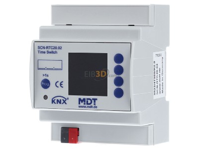 Front view MDT SCN-RTC20.02 KNX/EIB Timer, 20 channel - 
