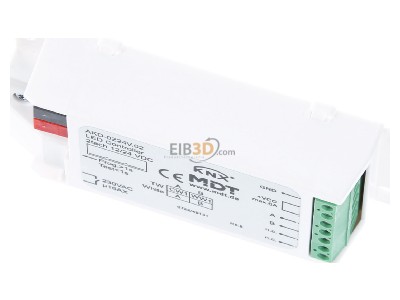 Ansicht oben vorne MDT AKD-0224V.02 KNX/EIB LED Controller 2 Kanal_fr LED Stripes 