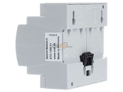 View on the right MDT STC-1280.01 Bus power supply with diagnosis function, 8SU MDRC, 1280mA - 
