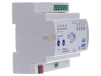 View on the left MDT STR-0640.01 Redundant Bus power supply with diagnostics function, 6TE MDRC, 640mA - 
