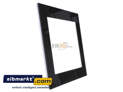 View on the left MDT VCB-10SW.03 VisuControl, ACC. 10'' Glass cover frame, black - 
