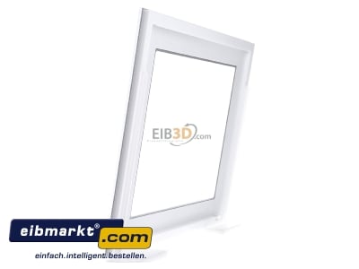 View on the right MDT VCB-10WS.03 VisuControl, ACC. 10'' Glass cover frame, white - 

