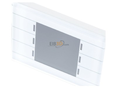 View up front MDT BE-GT20W.02 EIB/KNX Glass Push Button II Smart, White, 
