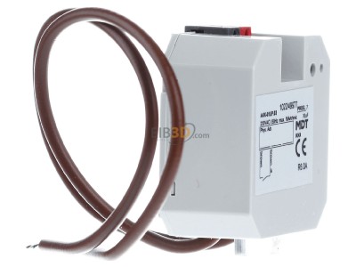 View on the left MDT AKK-01UP.03 EIB/KNX Switch Actuator 1-fold, flush mounted, 16A, 70, 10ECG, 230VAC, Compact, 

