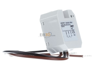View on the left MDT AKK-02UP.03 EIB/KNX Switch Actuator 2-fold, flush mounted, 10A, 14, 2ECG, 230VAC, Compact, 
