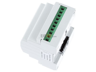 Ansicht oben rechts MDT AKK-0816.03 KNX/EIB Schaltaktor 8-fach, 4TE, REG, 16A, 70, 10EVG, 230VAC, Kompakt, 