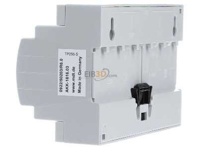 View on the right MDT AKK-1616.03 KNX/EIB Switch Actuator 16-fold, 8SU MDRC, 16A, 70, 10ECG, 230VAC, compact, 
