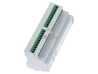 View top left MDT AKK-1616.03 KNX/EIB Switch Actuator 16-fold, 8SU MDRC, 16A, 70, 10ECG, 230VAC, compact, 

