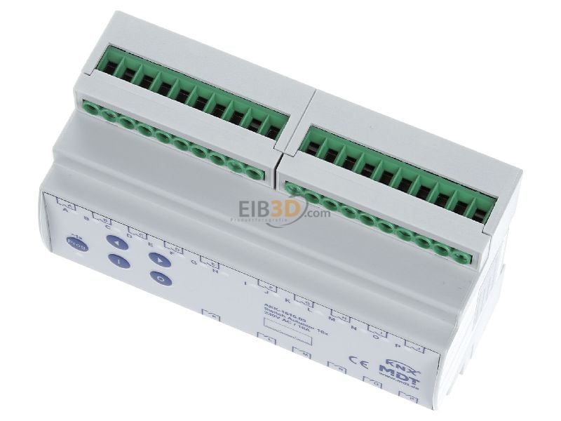 KNX/EIB Schaltaktor 16-fach, 8TE, REG, 16A, 70µ, 10EVG, 230VAC, Kompakt, AKK-1616.03