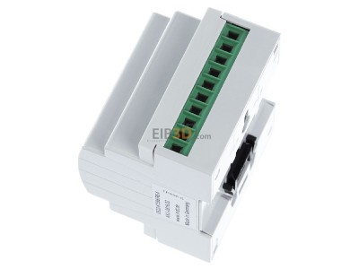 Ansicht oben rechts MDT AKU-0816.03 EIB/KNX Universalaktor 8-fach, 4TE, REG, 16A, 100F, 15EVG, 230VAC, 