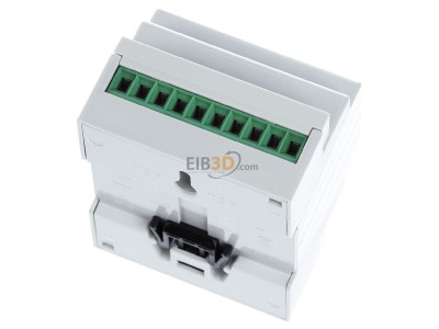 Ansicht oben hinten MDT AKU-0816.03 EIB/KNX Universalaktor 8-fach, 4TE, REG, 16A, 100F, 15EVG, 230VAC, 