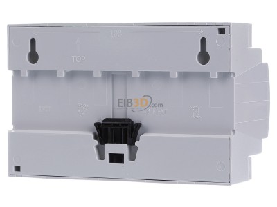 Ansicht hinten MDT AKU-1616.03 EIB/KNX Universalaktor 16-fach, 8TE, REG, 16A, 100F, 15EVG, 230VAC, 