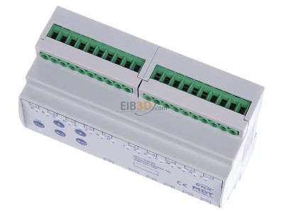 View up front MDT AKU-1616.03 EIB/KNX Universal Actuator 16-fold, 8SU MDRC, 16A, 100F, 15EVG, 230VAC, 
