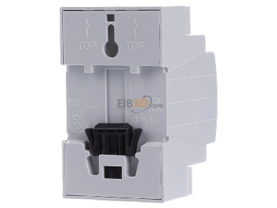 Ansicht hinten MDT AKH-0600.03 EIB/KNX Heizungsaktor 6-fach, 3TE, REG, 24-230VAC - 