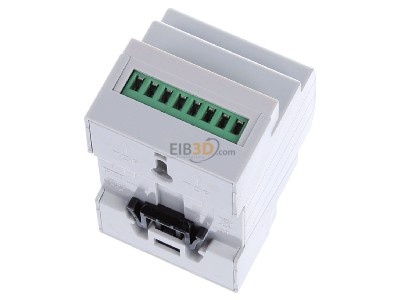 Ansicht oben hinten MDT AKH-0600.03 EIB/KNX Heizungsaktor 6-fach, 3TE, REG, 24-230VAC - 