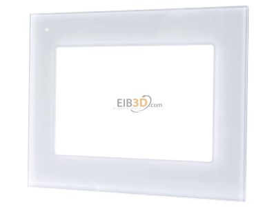Front view MDT VCB-07WS.04 VisuControl, ACC. 07'' Glass cover frame, white - 
