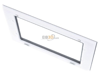 Top rear view MDT VCB-07WS.04 VisuControl, ACC. 07'' Glass cover frame, white - 

