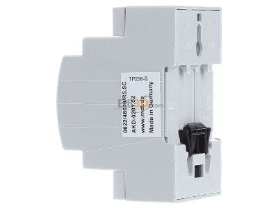 Ansicht rechts MDT AKD-0201.02 EIB/KNX Dimmaktor 2-fach, 4TE, REG, 250W, 230VAC mit Wirkleistungsmessung - 