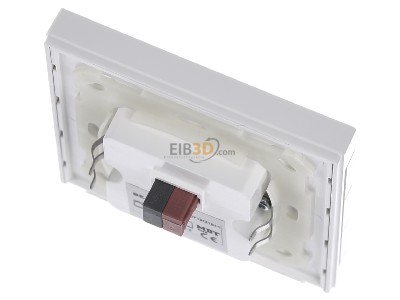 Top rear view MDT BE-BZS86.01 EIB, KNX, Central Operation Unit Smart 86 with colour display, Plastic, White glossy finish - 
