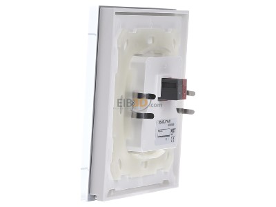 Ansicht rechts MDT BE-GTL1TW.01 EIB, KNX, Glastaster II Light 1-fach, RGBW, mit Temperatursensor, Wei, Neutral - 