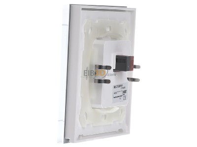 View on the right MDT BE-GTL20W.01 EIB, KNX, Glass Push Button II Lite 2-fold, RGBW, neutral, White - 
